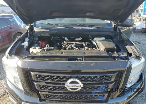 2021 Nissan Titan Sv из США, поврежденный, VIN 1N6AA1EF2MN518282